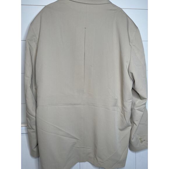 EFFETTI Collection Mens Lined Contemp Tan Blazer/ButtonDown Pockets NWT Size 3XL - Picture 4 of 4